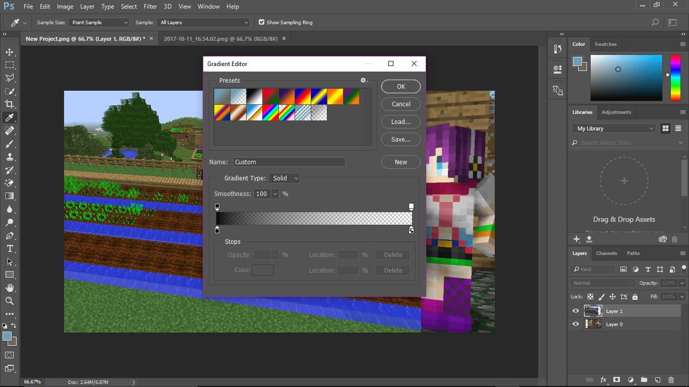 Solved Gradient tool not working properly?? Adobe Support Community